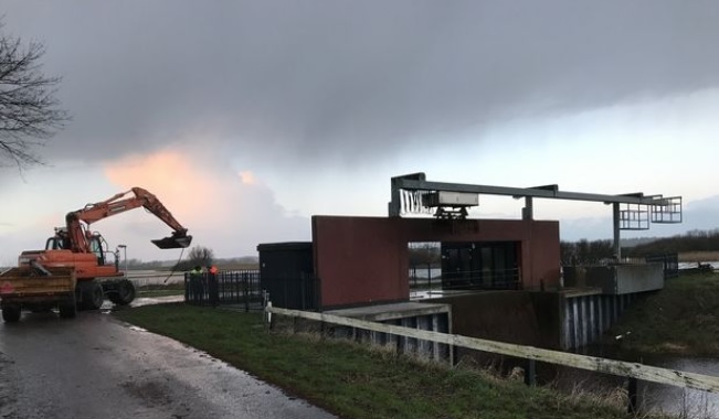 Extra pomp bij gemaal